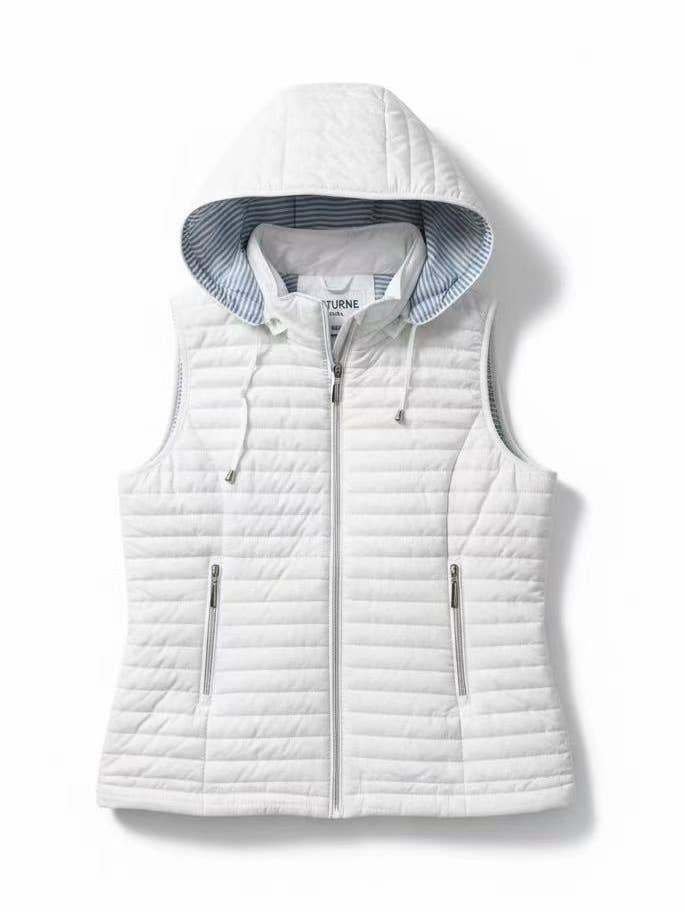 LH056 Tunn ärmlös dunväst för wholesale av Saturne Paris - BIG SIZE EXCLUSIVE