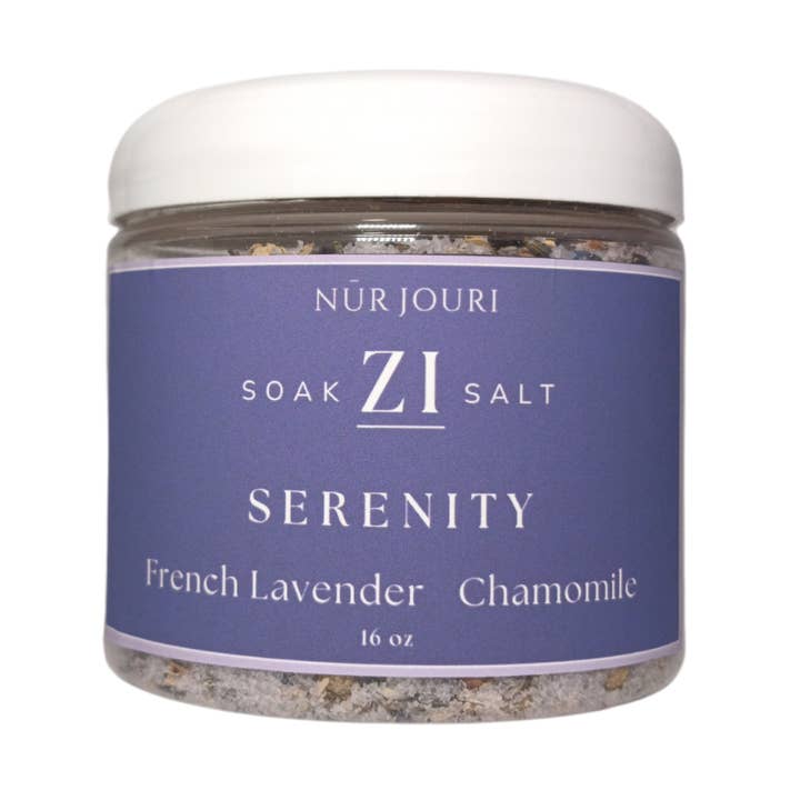 Zi Soak Salt - Serenity Lavender Camomila por atacado de Nur Jouri