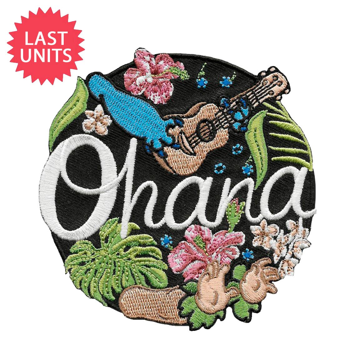 La Barbuda - No U.S. custom fees - Venta al por mayor Parches - Parche Ohana significa familia0