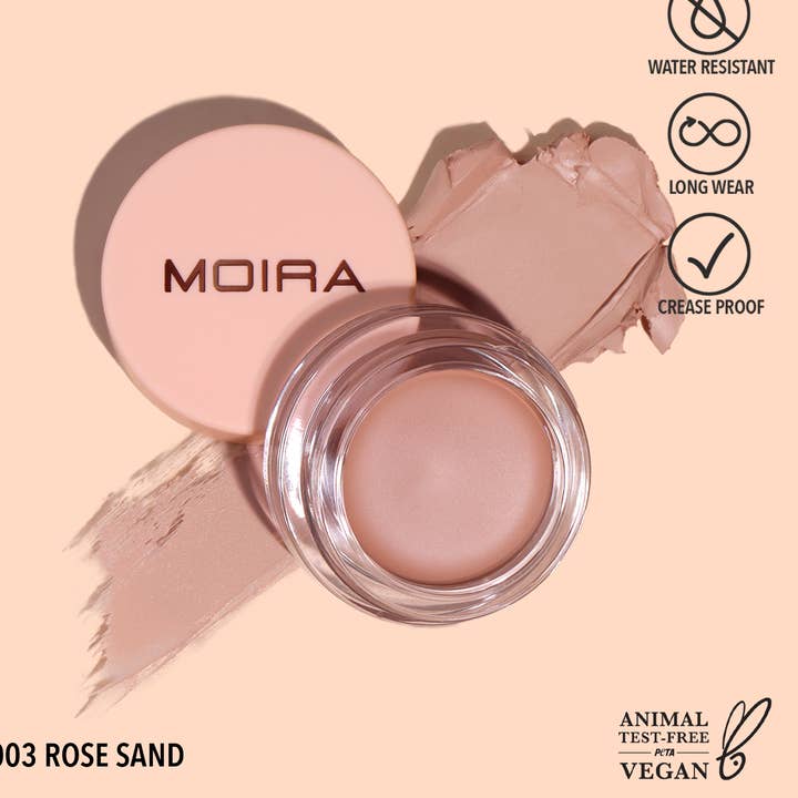 Lasting Priming Cream Shadow (003, Rose Sand) for wholesale by Moira Cosmetics