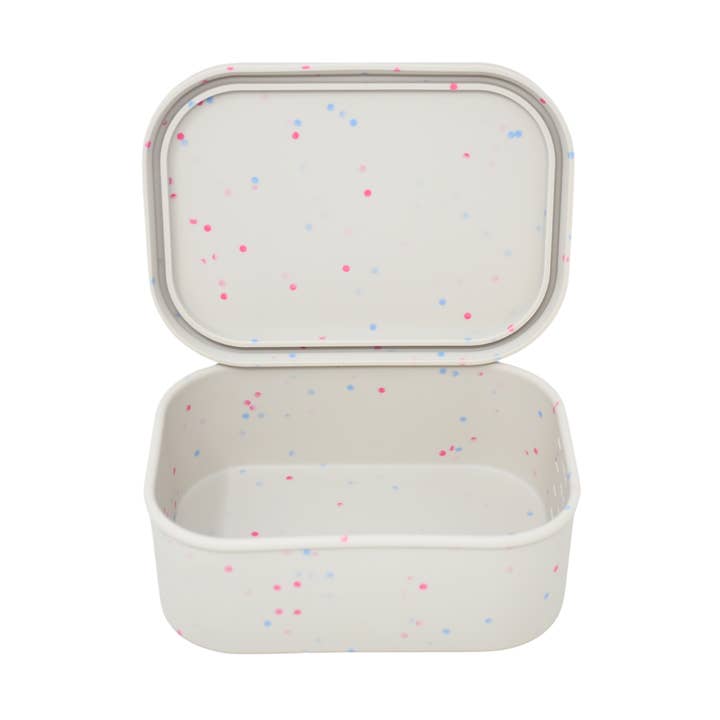 Jumbo No Divider Silicone Bento - Confetti for wholesale by The Dearest Grey