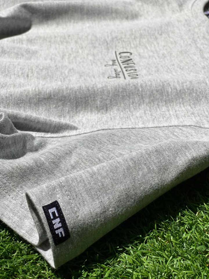 SPIRAL NUT GREY T-SHIRT for wholesale by CONFUSION Wear