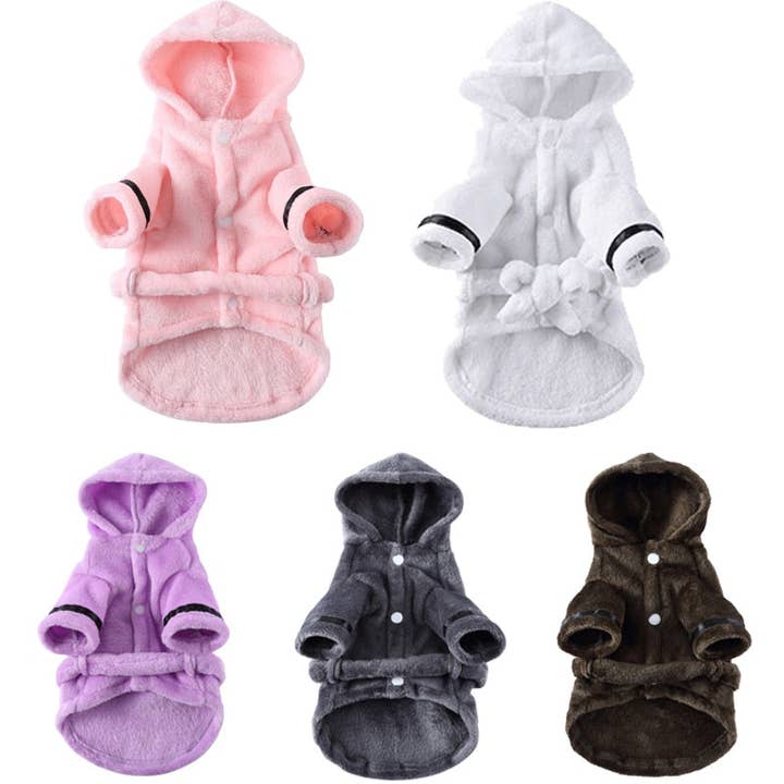 Furr-Baby Gifts - Vente Couverture – chien - Peignoir à capuche de luxe pour chien et chiot9