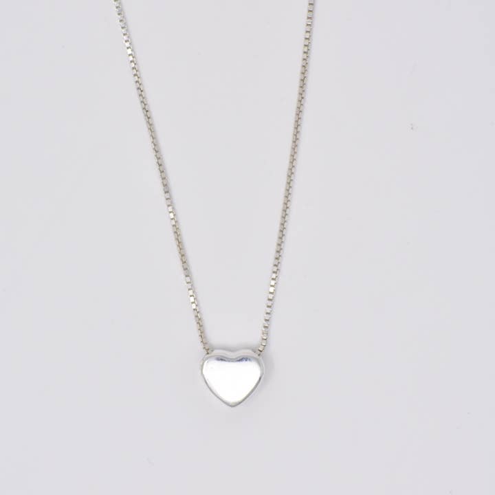 Hjerte halskæde Sterling sølv for engroshandel hos LEEBA