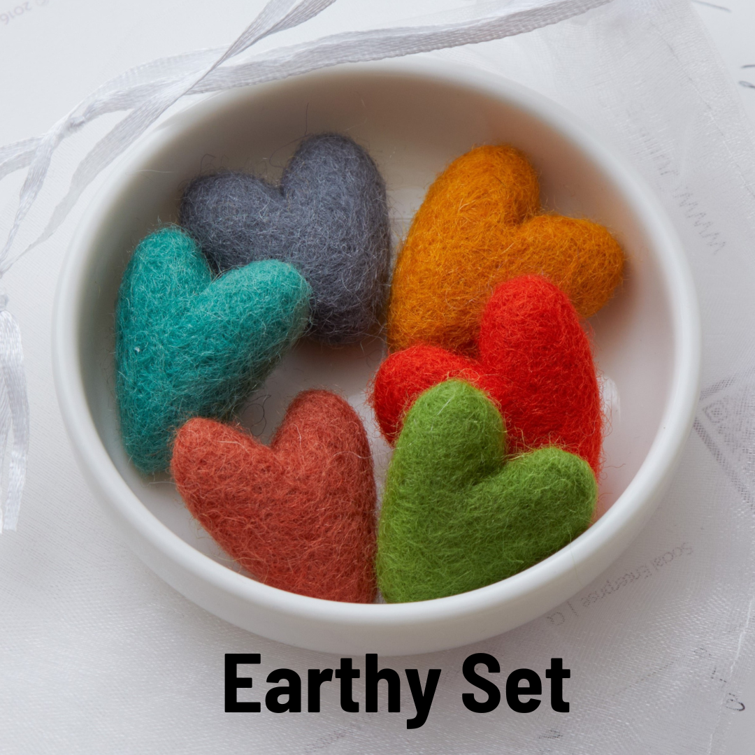 Your Heart's Content - Wholesale Decorative Tabletop Object - Wool Heart Sets, Valentines Day, Bowl Filler, Gifts for Her9