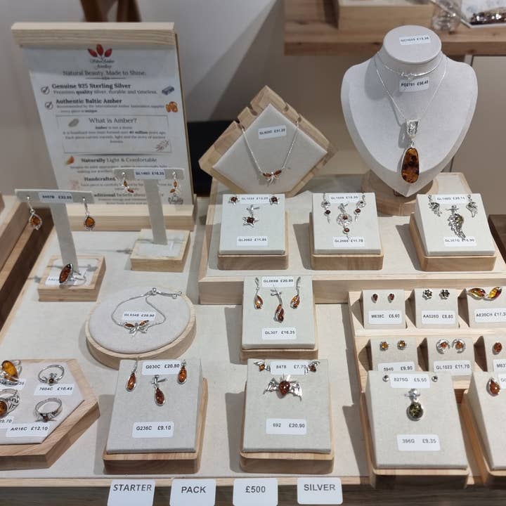 Display Stands Packs for Silver Amber Jewellery Starter Packs - DP for wholesale by SilverAmber Jewellery