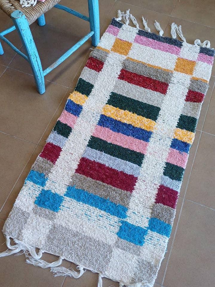 Arlequin recycled cotton rug 6 for wholesale by KASALUZ