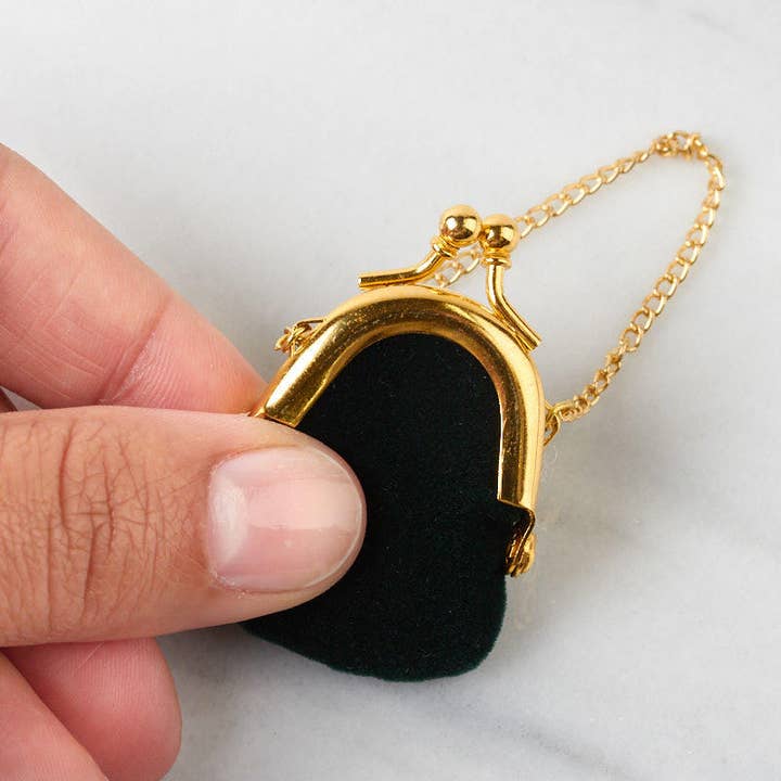Factory Direct Craft - Wholesale Purse/Bag Accessory - Unisex - Small Velveteen Doll Purse - Select Color + Size