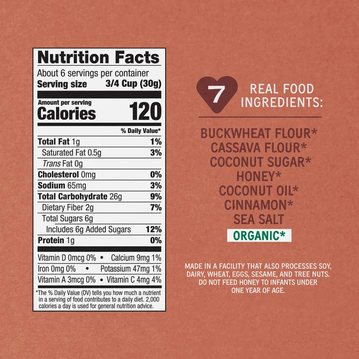 Lovebird Cereal - Wholesale Breakfast Cereal - Lovebird Cereal Cinnamon