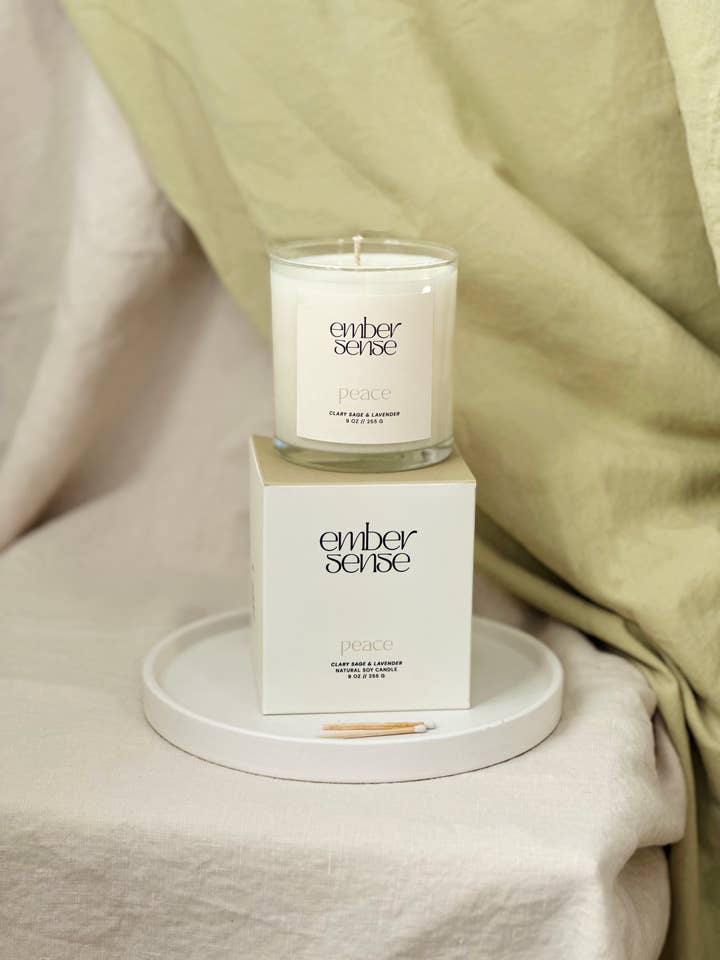 PAIX - SAUGE SCLARÉE ET LAVANDE pour la vente par Ember Sense