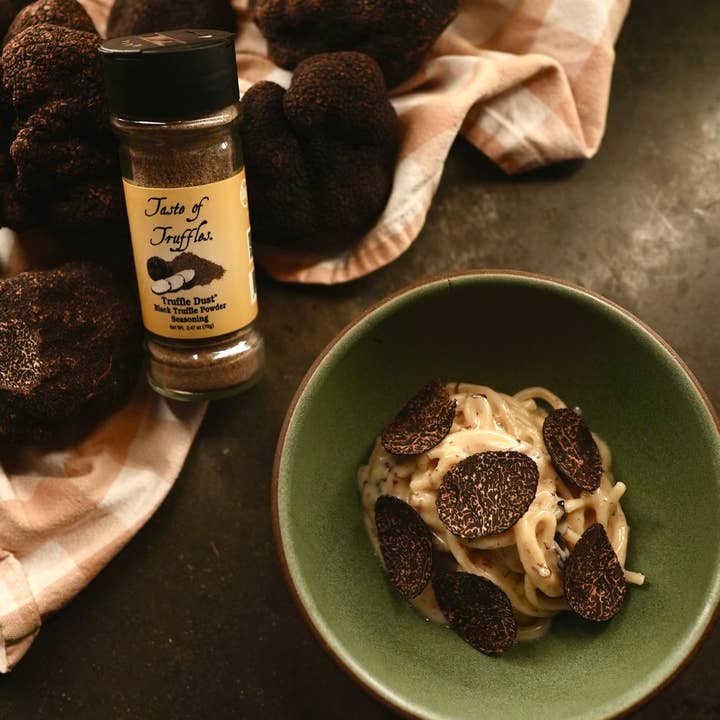 TASTE OF TRUFFLES – wholesale Dried spice mix – Black Truffle Dust® Seasoning - Black Truffle Powder 2.47oz 1
