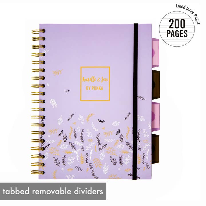 Pukka Pads North America – wholesale Notebook – Rochelle & Jess B5 Project Books - assorted 3-pack1