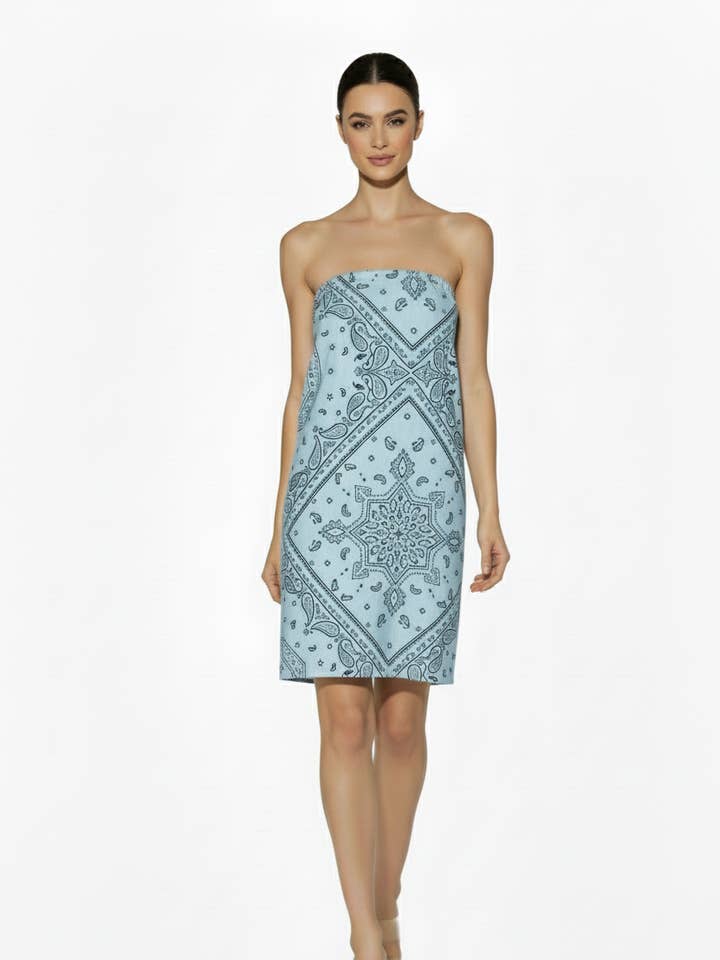 Bandana Azzurra Wrap for engroshandel hos Wrap Up by VP