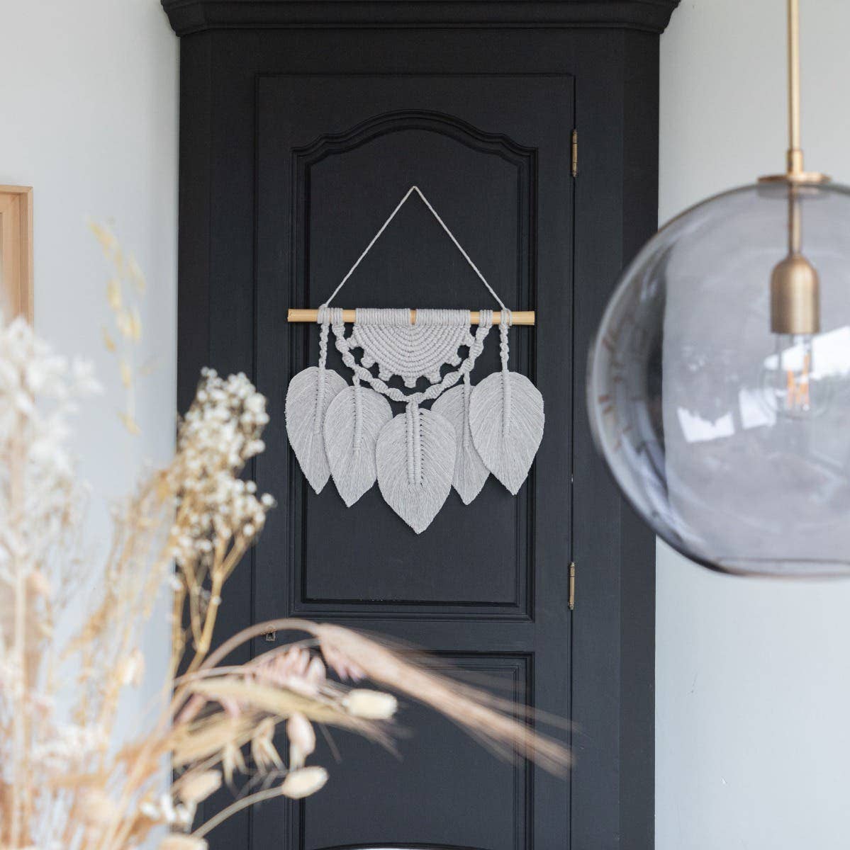 Hoooked Yarns - Vendita all'ingrosso Kit per lavoretti fai da te - Kit appendiabiti da parete in macramè fai da te Faros1