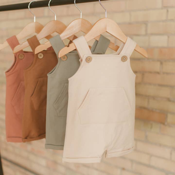 Boho + Babe - Wholesale Overalls - Baby - French Terry Overalls - Baby and Toddler