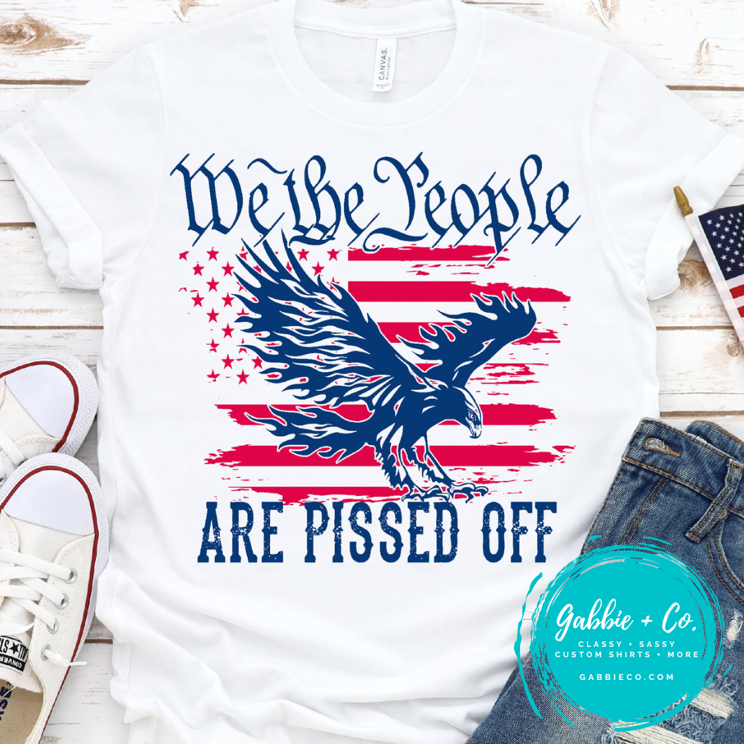Gabbie Co. - Wholesale Screen Printed T-Shirt - Women's - We the People0