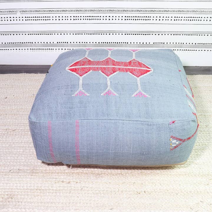 Marokkaanse poef - CSP209 voor wholesale door Berbermade