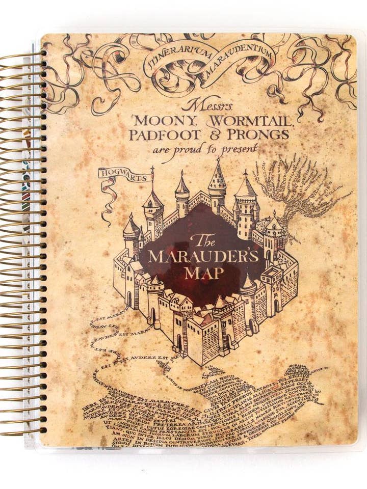 Harry Potter Marauder's Map 12 Month Undated Planner for wholesale by Paper House Productions