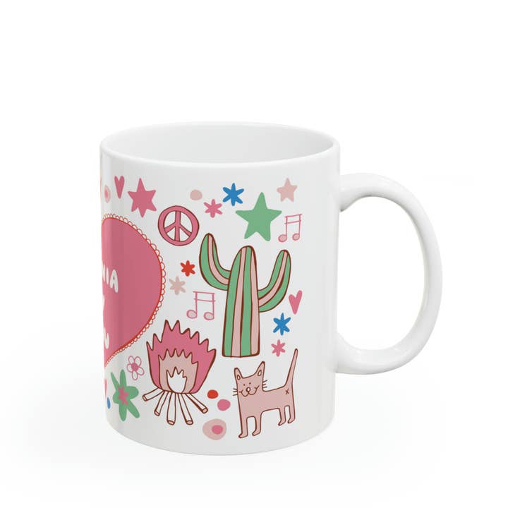 LOLALA - Wholesale Coffee Mug - California I Luv You - Coffee Mug (11oz)2