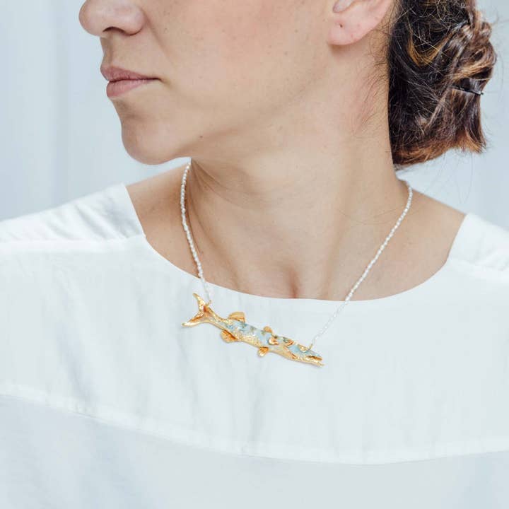 Câpâ - Wholesale Pendant/Charm Necklace - Barracuda Pearls Necklace