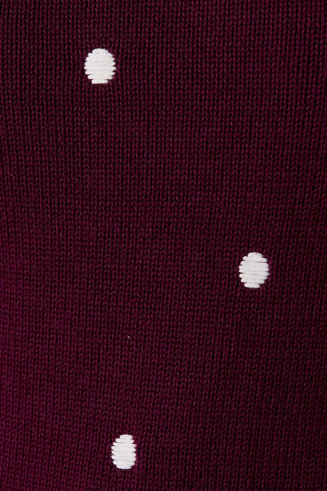 Sunday Edition - Wholesale Knit Sweater - Women's - ROUND NECK PUFF SHORT SLEEVE "POLKA DOT" EMBROIDERED SWEATER54