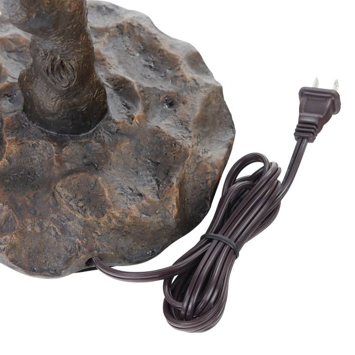 River of Goods - Vente Lampes d'appoint/de bureau - Lampe de table en vitrail H Marvel Maple Tree de 24,5 po13