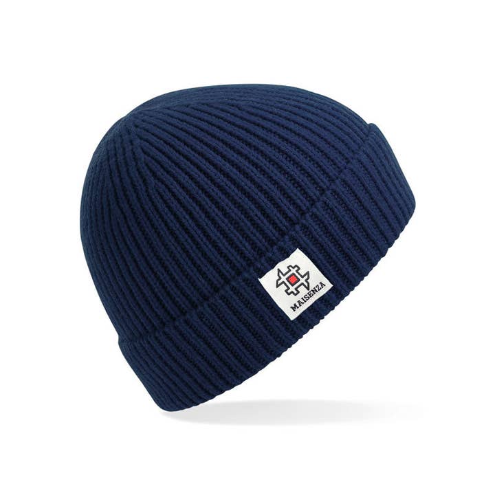 Gorro de lana New Beanie - Azul Marino para venta al por mayor de #MAISENZA