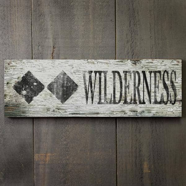 S3180 (S338)- Double Black Diamond Trail Sign W/ Black Text for wholesale by Paint The Town