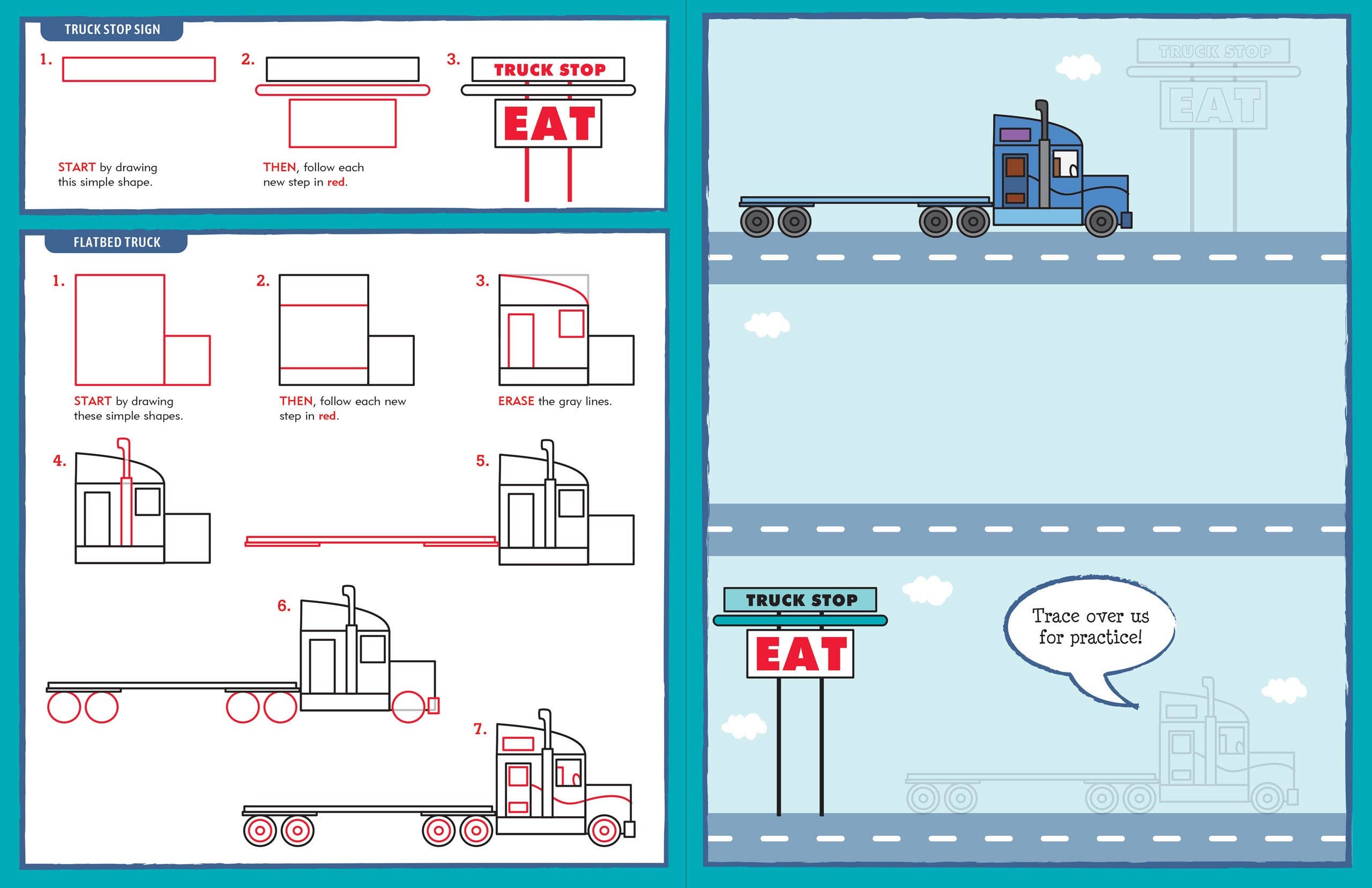 Peter Pauper Press - Wholesale Display Book - Learn to Draw . . . Cars, Trucks, & Trains!1