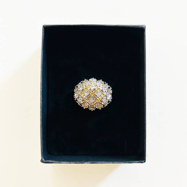 ÉCLAIRE - Wholesale Multi-Stone Ring - DOME RING