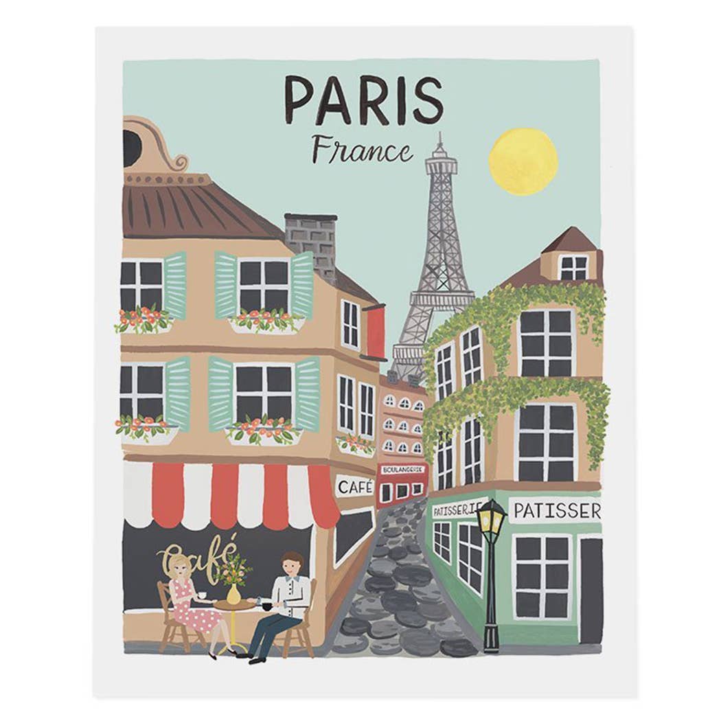 LoveLight Paper - Wholesale Art Print - Paris (City Love) - Art Print1