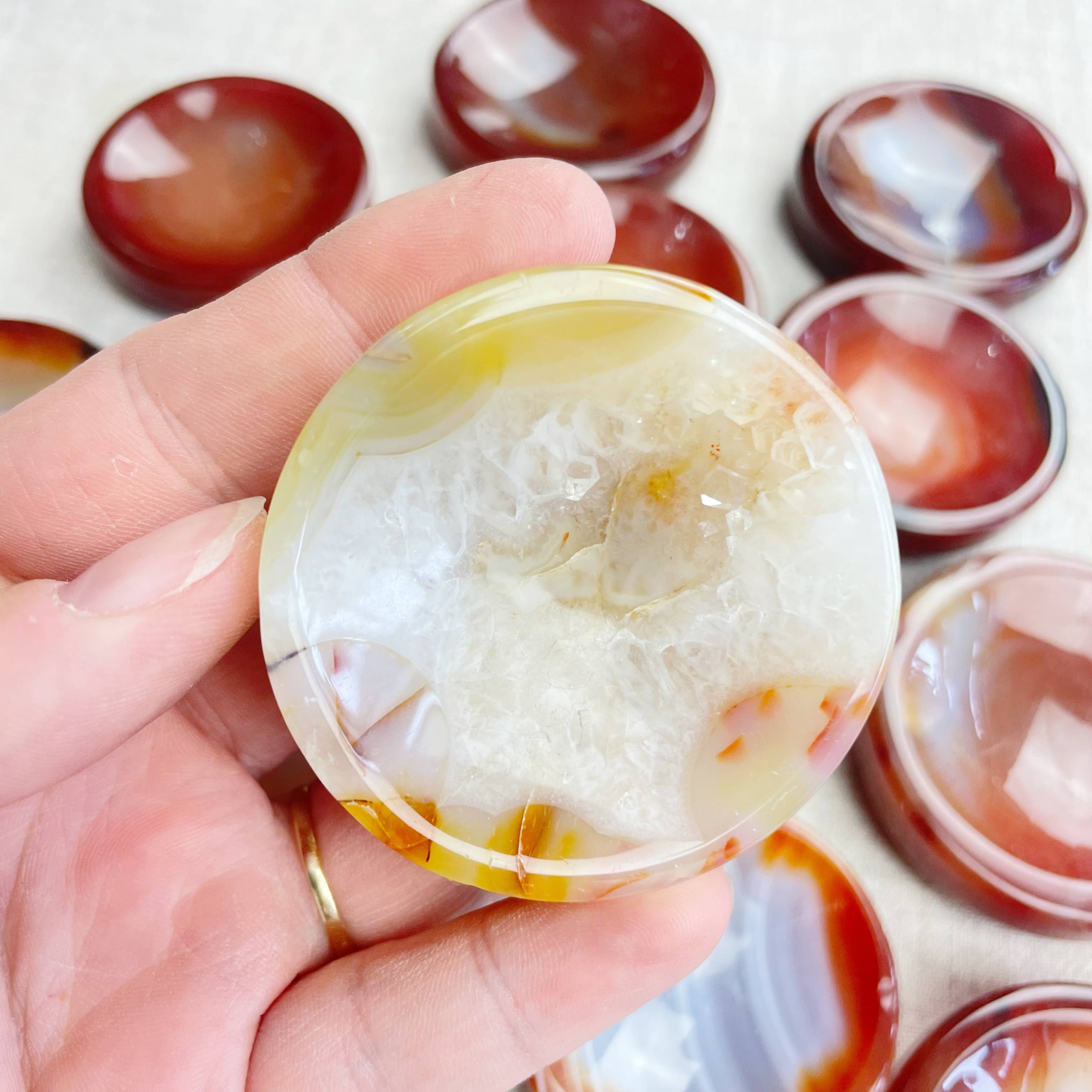 Ewelina Pas Jewelry – wholesale Decorative plate/dish/bowl – Small Carnelian Bowl6