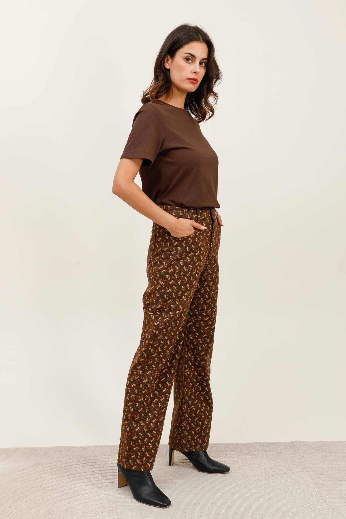Brown 5870 LIBERTY PANTS for wholesale on Faire2