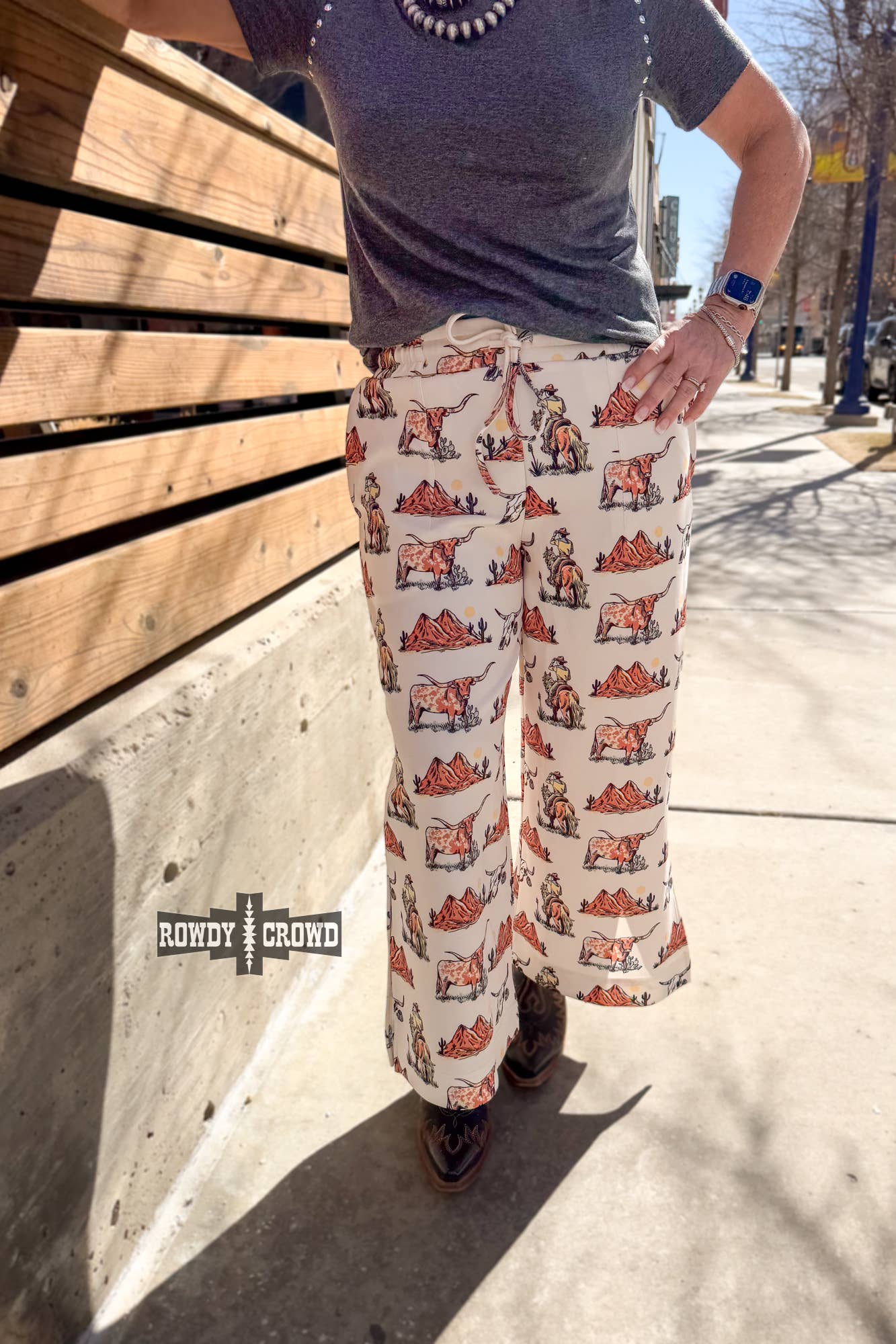 Rowdy Crowd Clothing – Engroshandel Bukser - Dame – Tapaderos-bukser9