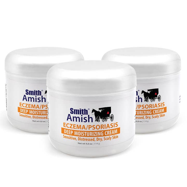 Smith Amish Creams - Wholesale Eczema Treatment - Smith Amish Eczema / Psoriasis Cream 4 oz jar2