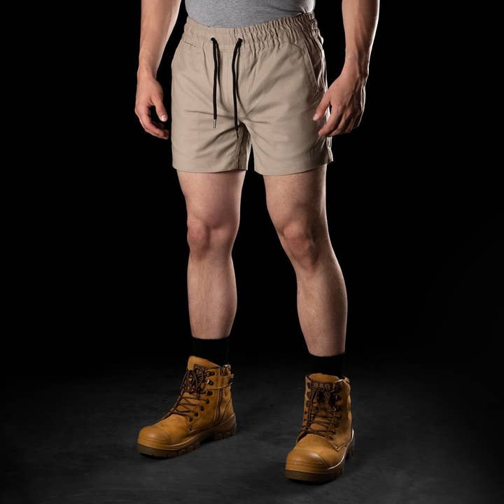 BAD WORKWEAR - Wholesale Shorts – Men's - BAD SAVIOUR™ ELASTIC WAIST WORK SHORT SHORTS1