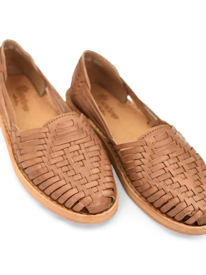 Macarena Collection Womens Shoes Leather Sandals 4150 Tan for wholesale by Macarena Collection