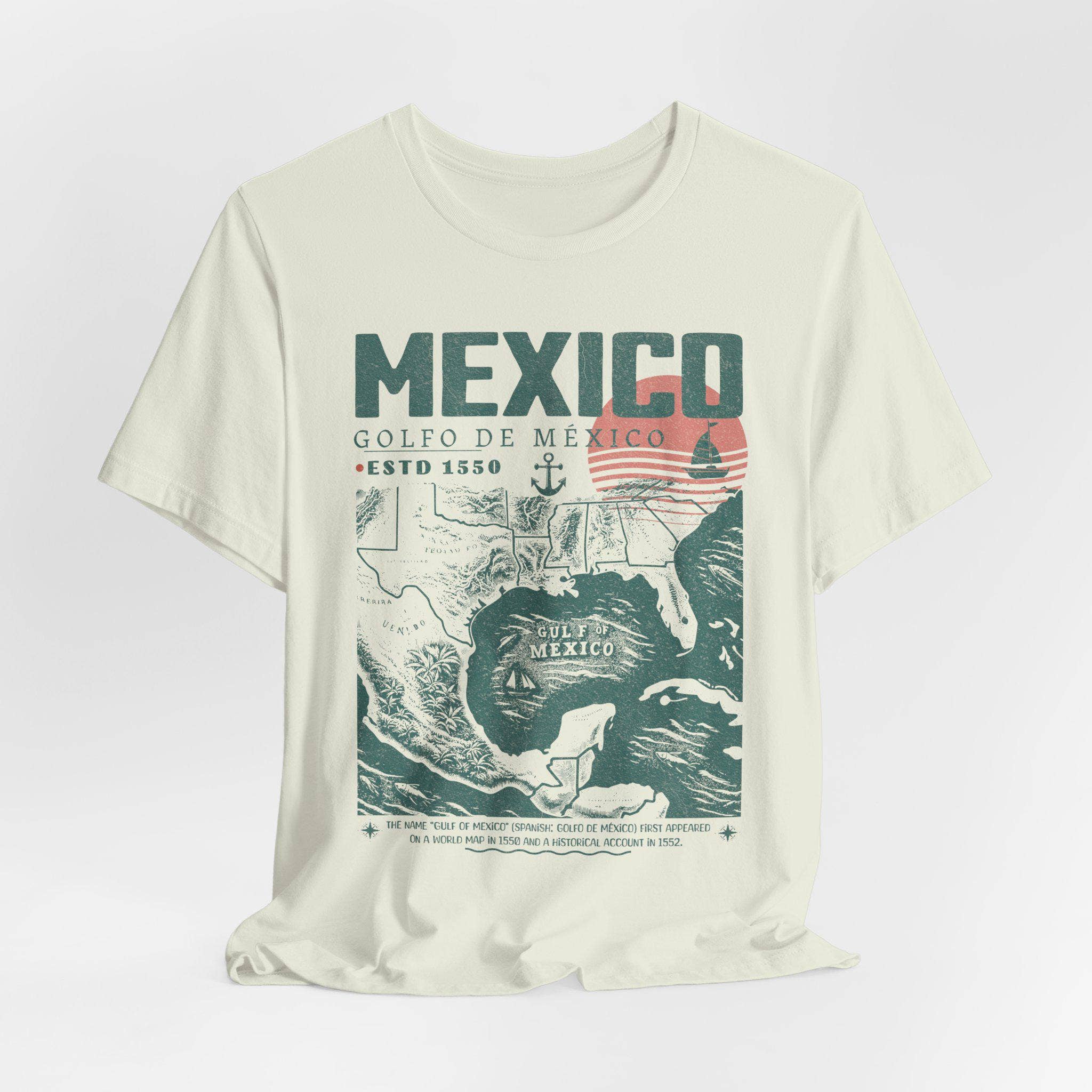 NVC Ecommerce LLC - Wholesale Graphic Sweatshirt - Women's - Gulf of Mexico Shirt, Golfo de México Retro Vintage Sweater2