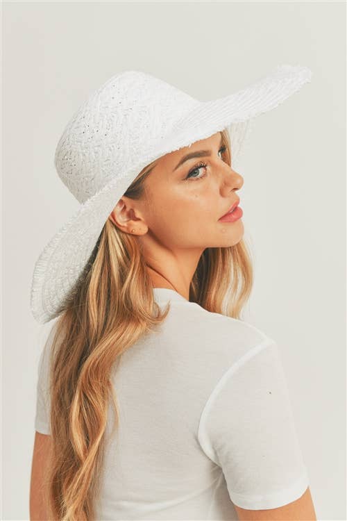MYS Wholesale Inc - Wholesale Straw Hat - Women's - Solid Summer Floppy Sun Hat34