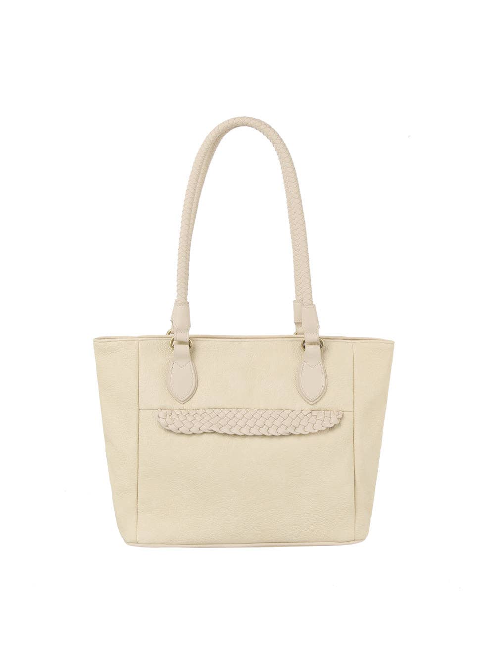 Handbag Factory Corp – wholesale Tote bag – Women's – Cute braided leather point detail tote bag9