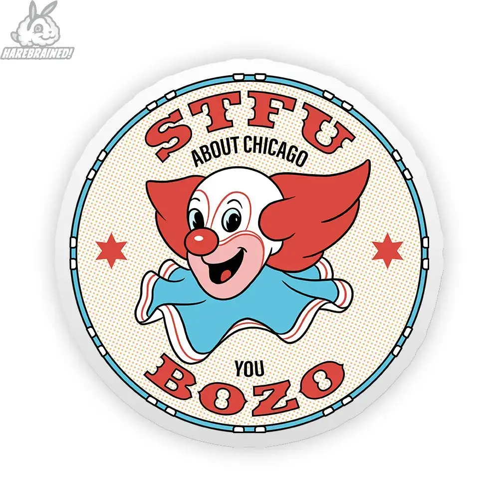 Harebrained! - Wholesale Sticker - STFU About Chicago Stickers0