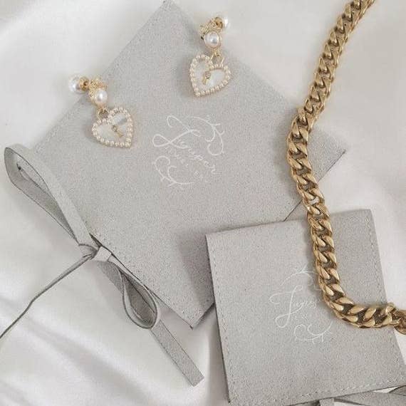 Logo Pouch - Wholesale Pouch - Women's - ZOE 100pcs - Button Envelope Logo Pouch2