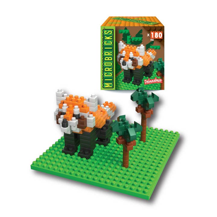 Deluxebase - Wholesale Building Set - Kids - Microbricks - Red Panda Mini Brick Construction Set