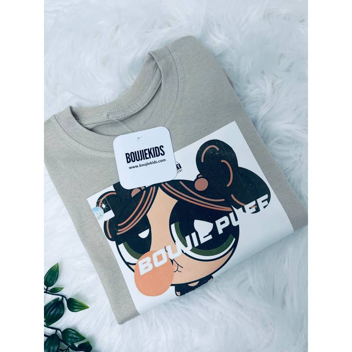 Boujie Mum Boujie Puff T-shirt for engroshandel hos BOUJIEKIDS