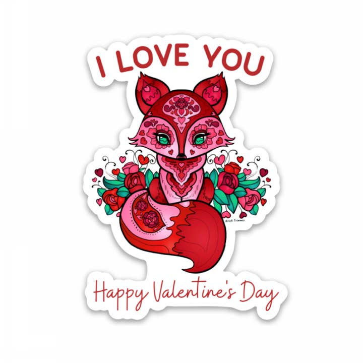 Valentine's Day Fox for wholesale by Alaska Wild & Free