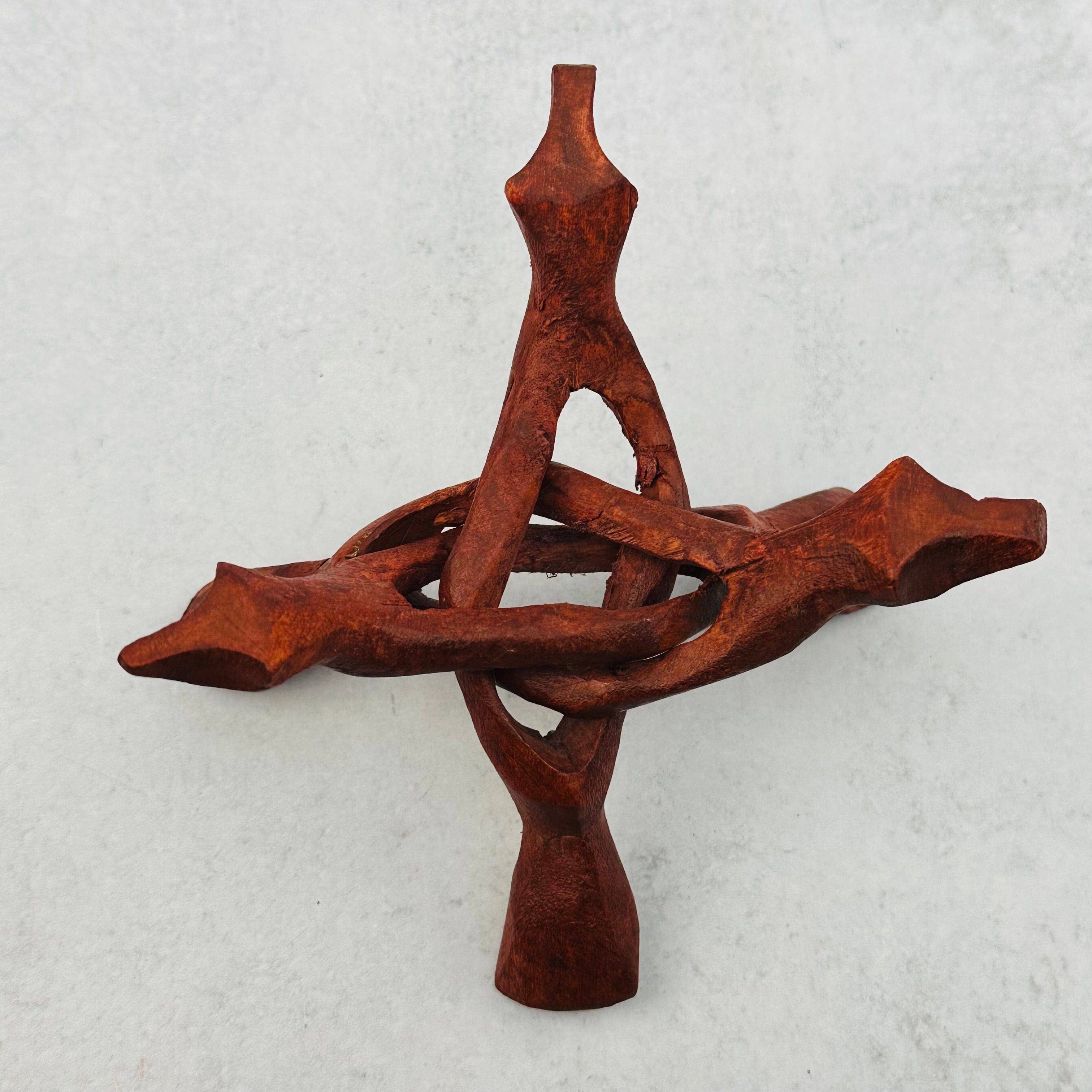 Rock Paradise - Wholesale Spiritual Stone/Crystal - Wood Cobra Crystal Stand - Cluster Holder - You Choose Size6