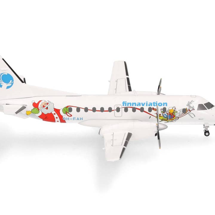 HERPA FINNAVIATION SF-340 1/200 SANTA (**) for wholesale by Daron Worldwide Trading