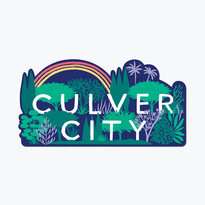 Culver City Trees Sticker for wholesale by Ruby Sneakers Studio