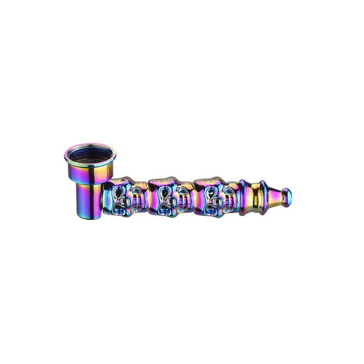 Champ by Polyflame - Wholesale Humidor/Cigar Accessory - 8cm metal skull pipe