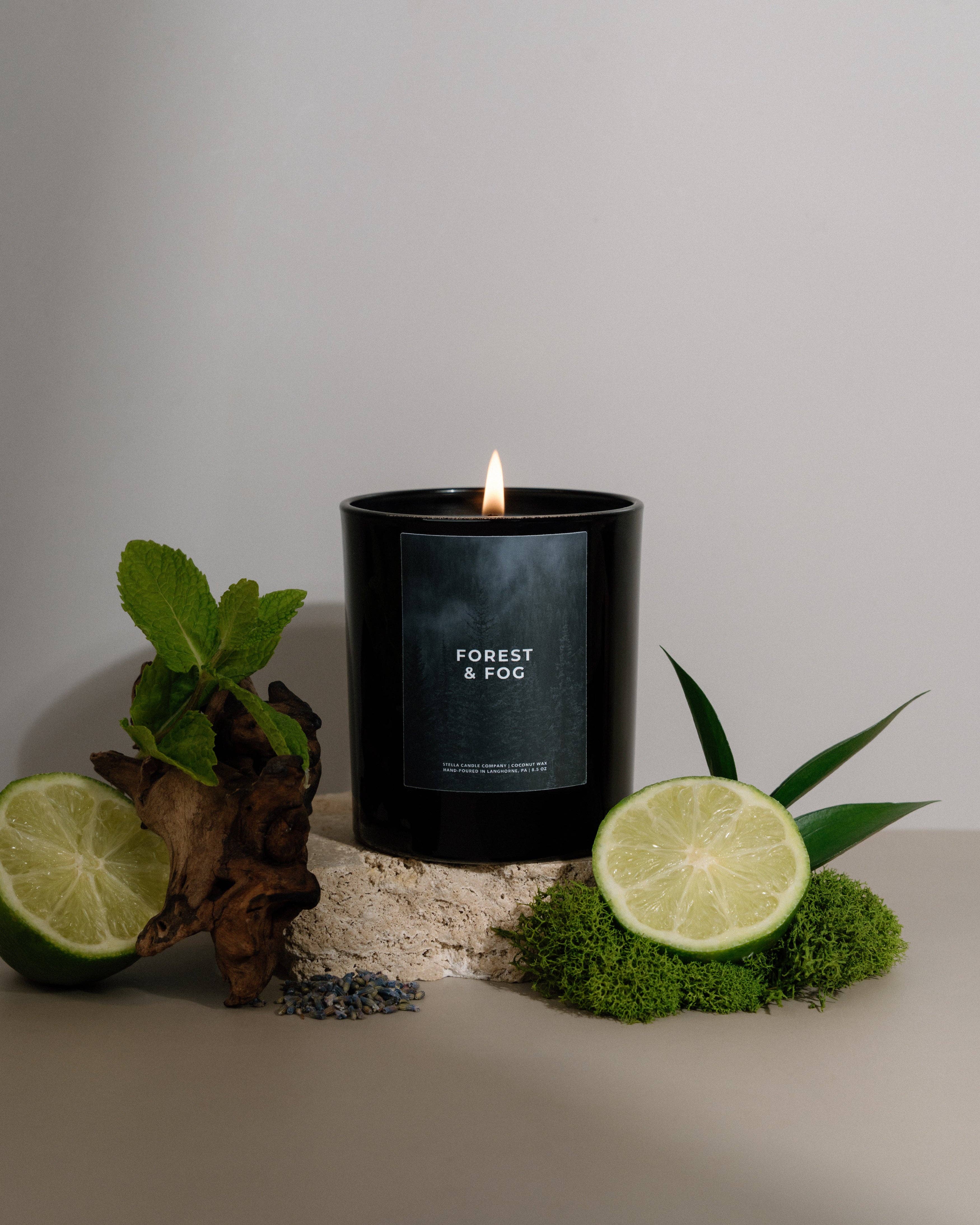 Stella Candle Company - Wholesale Jar/Filled Candle - Forest & Fog0